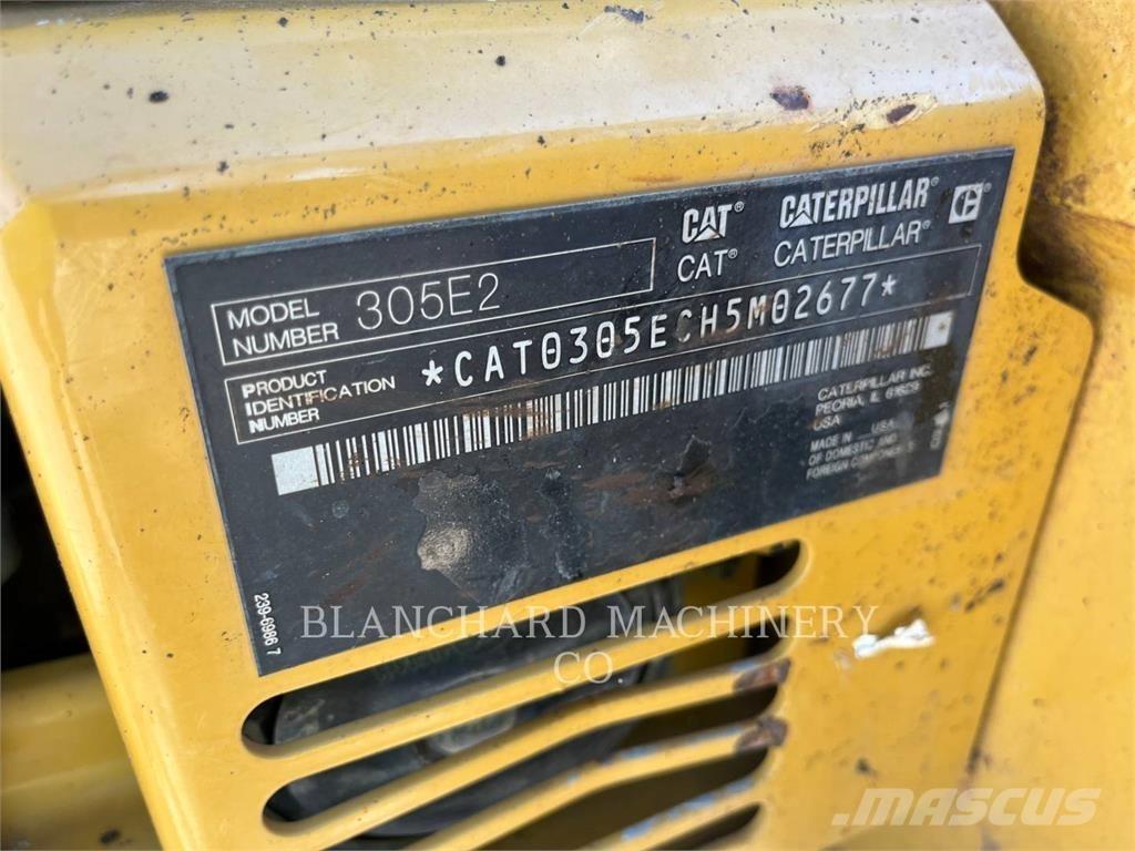 CAT 305E2CR Верижен екскаватор