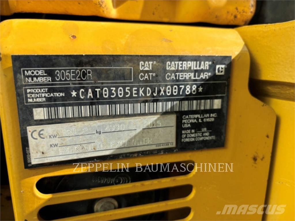 CAT 305ECR Верижен екскаватор