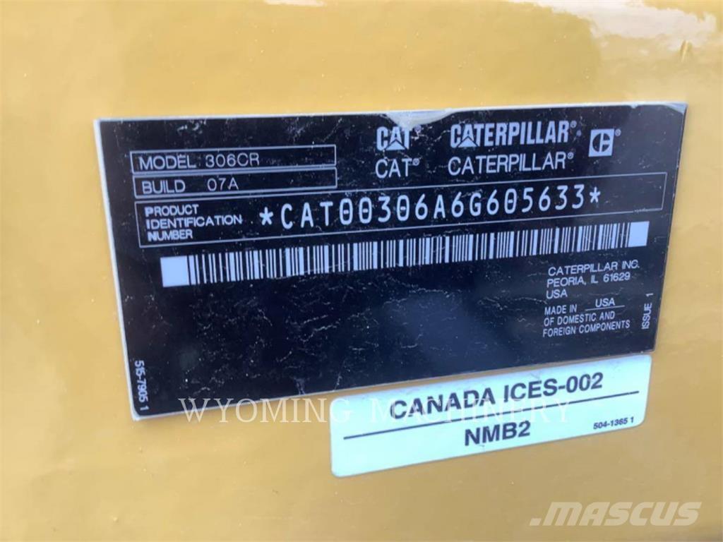 CAT 306 Верижен екскаватор