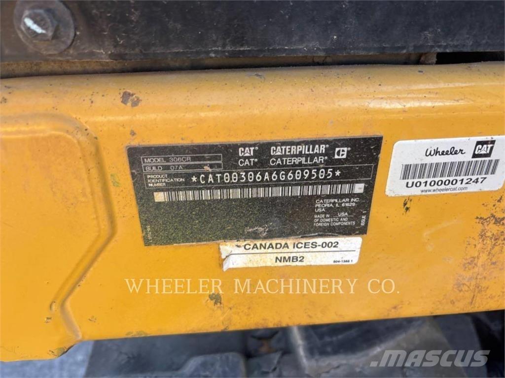 CAT 306 C3 TAQ Верижен екскаватор