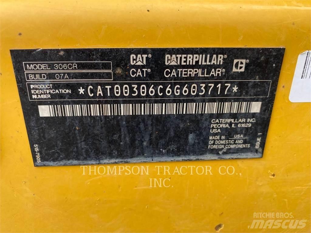 CAT 306CR Верижен екскаватор