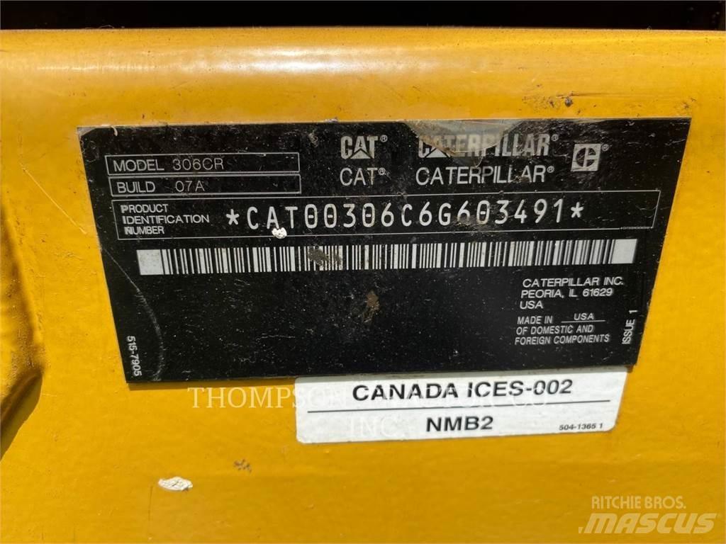 CAT 306CR Верижен екскаватор