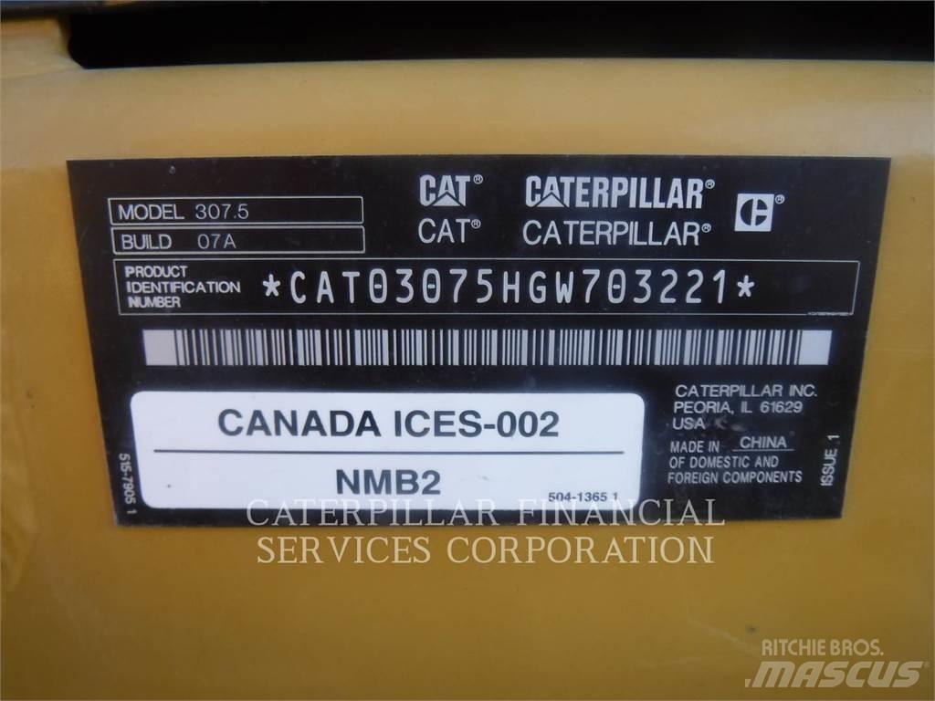 CAT 307.5-07 Верижен екскаватор