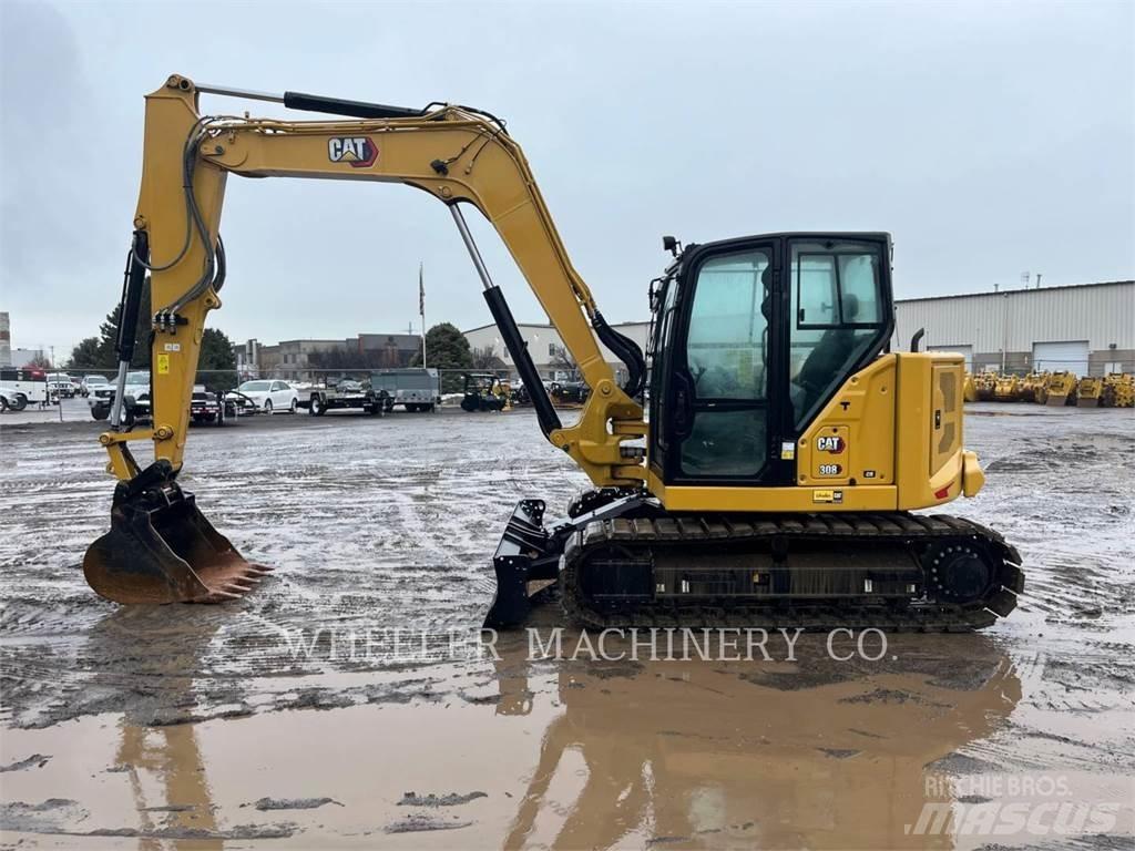 CAT 308 Верижен екскаватор