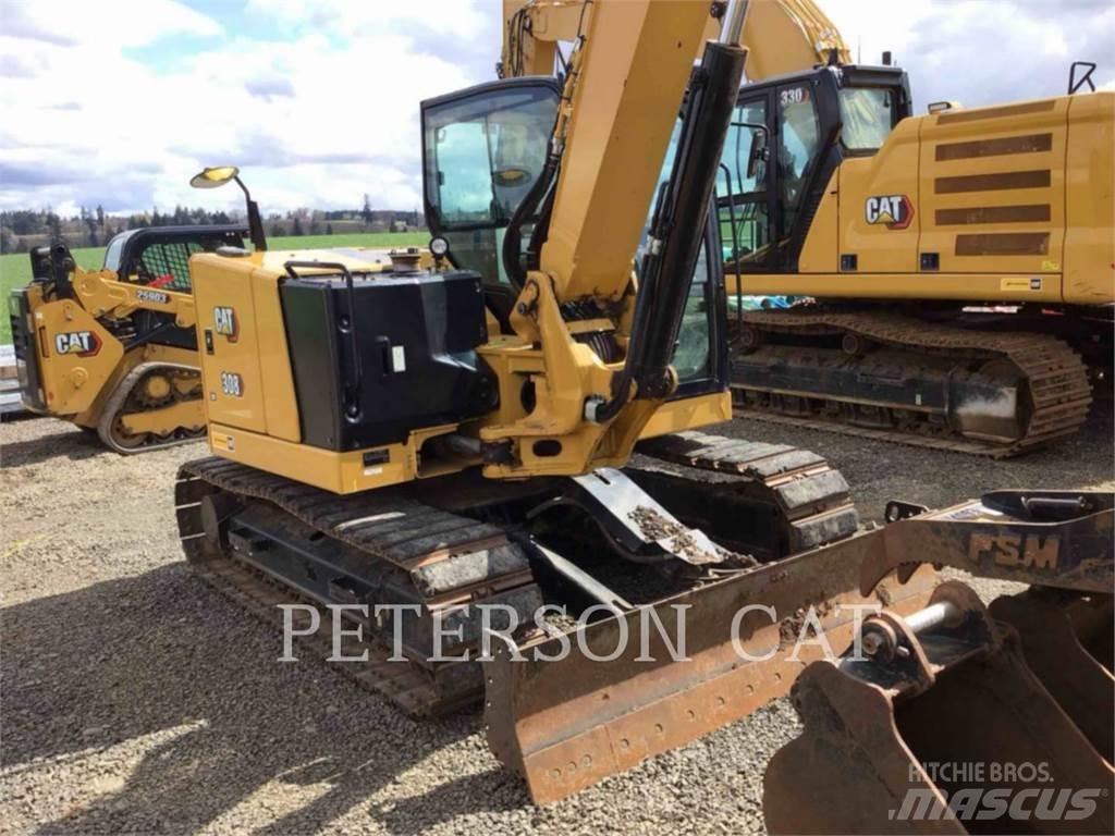 CAT 308 Верижен екскаватор