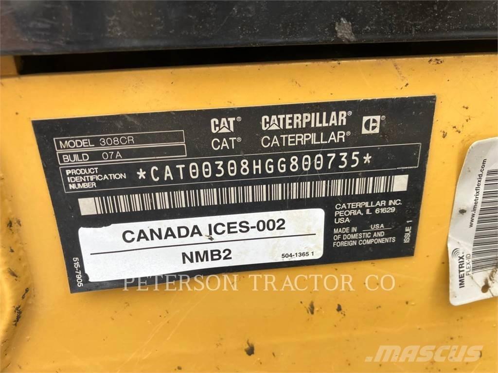 CAT 308 Верижен екскаватор