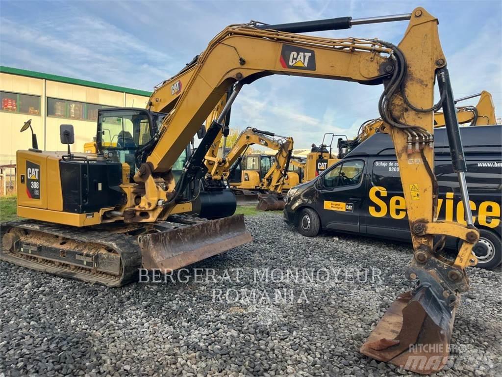 CAT 308-07CR Верижен екскаватор