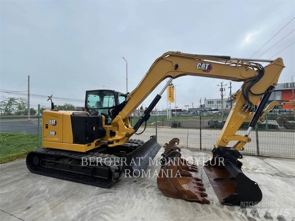 CAT 308-07CR Верижен екскаватор