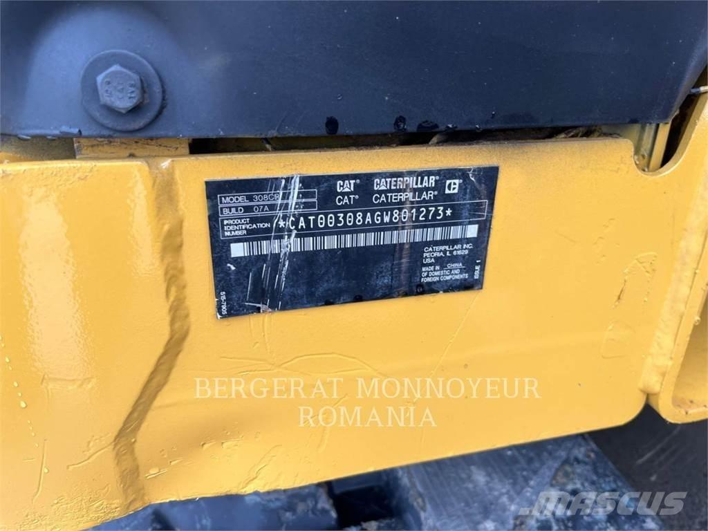 CAT 308-07CR Верижен екскаватор