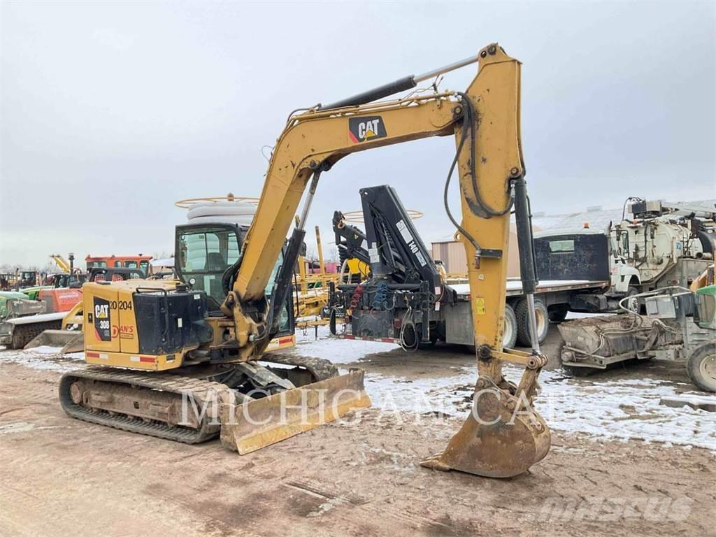 CAT 308 A+ Верижен екскаватор