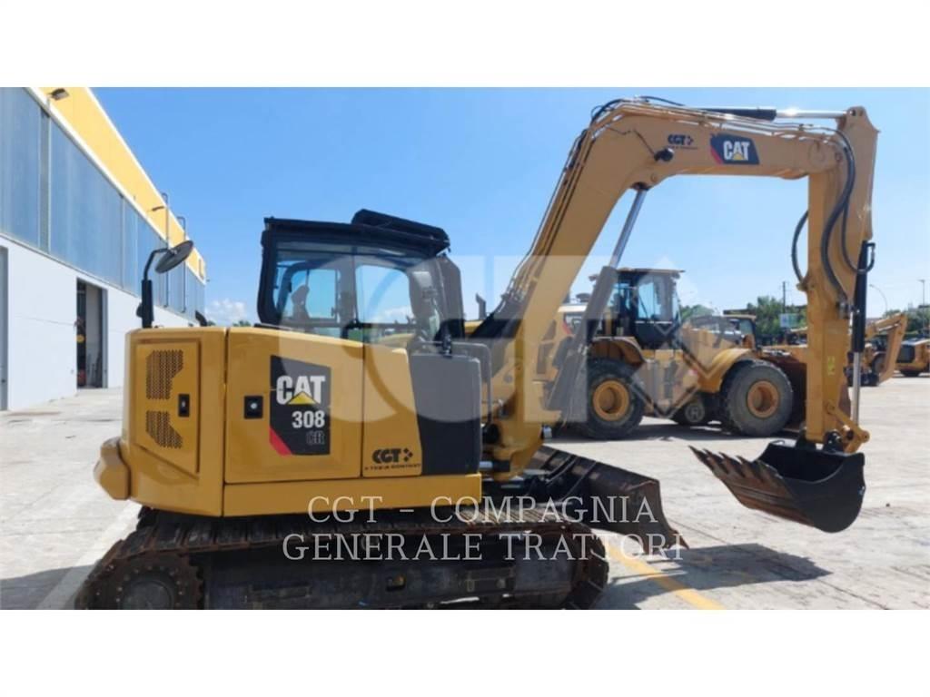 CAT 308 CR Верижен екскаватор