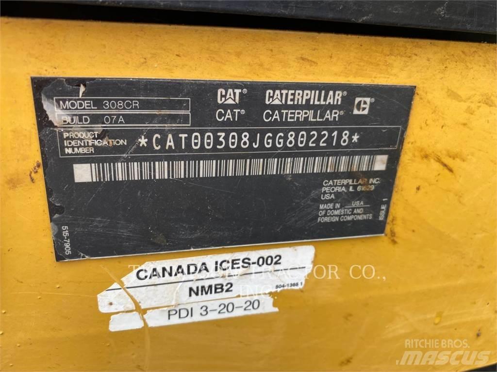CAT 308CR Верижен екскаватор