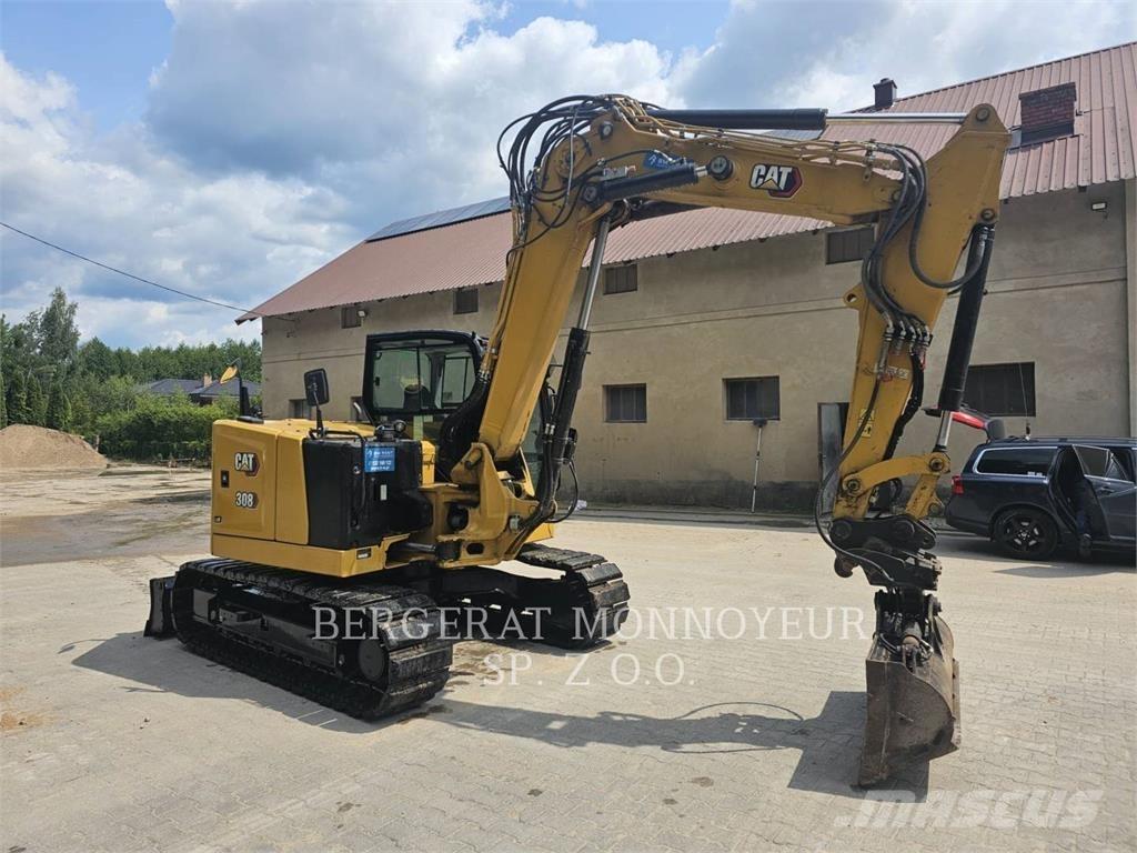 CAT 308CR Верижен екскаватор