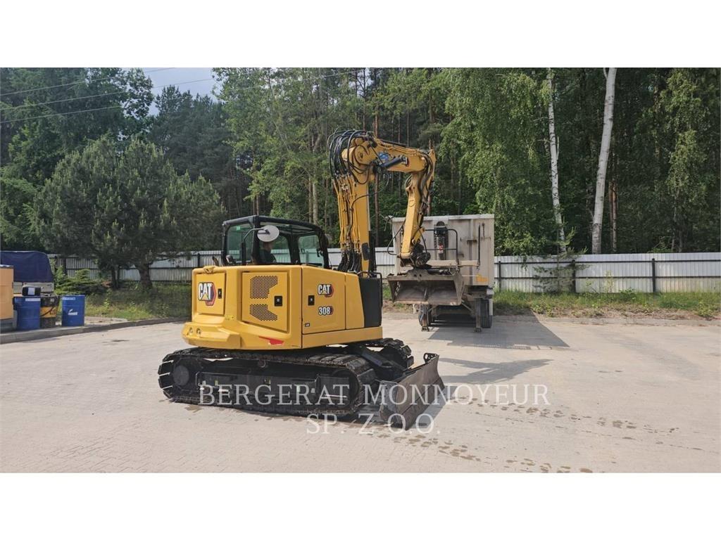CAT 308CR Верижен екскаватор