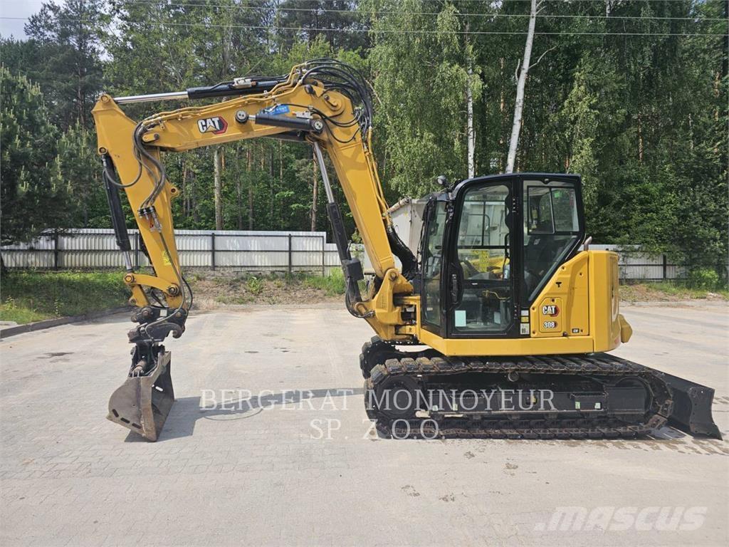 CAT 308CR Верижен екскаватор