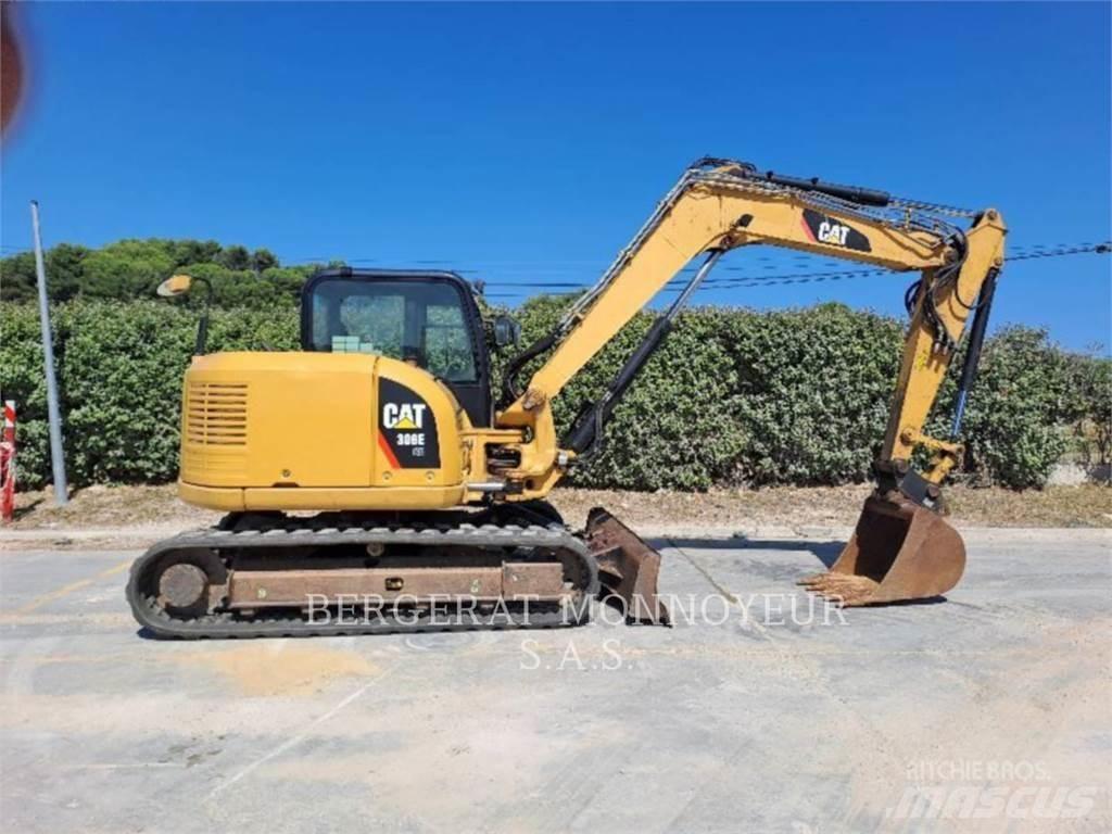 CAT 308E CR SB Верижен екскаватор