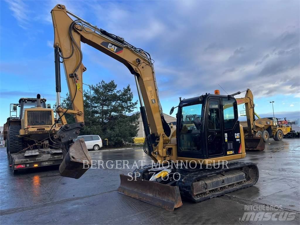 CAT 308E2CR Верижен екскаватор