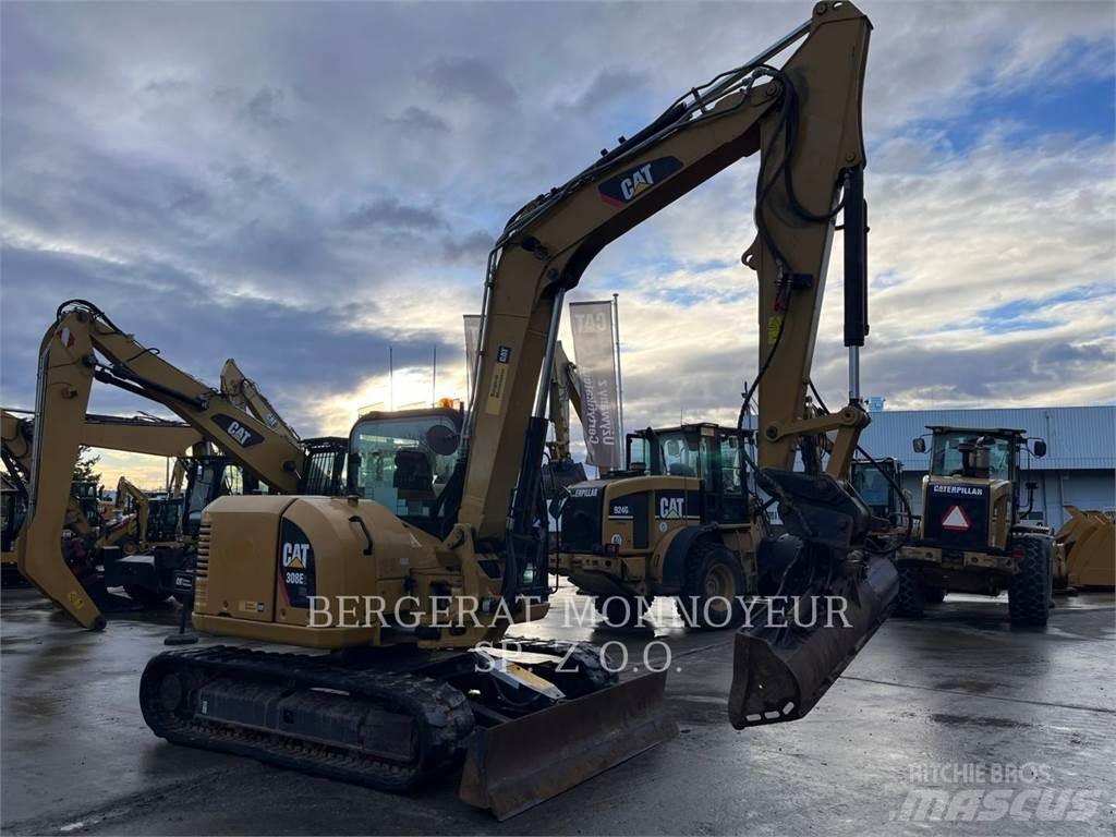 CAT 308E2CR Верижен екскаватор