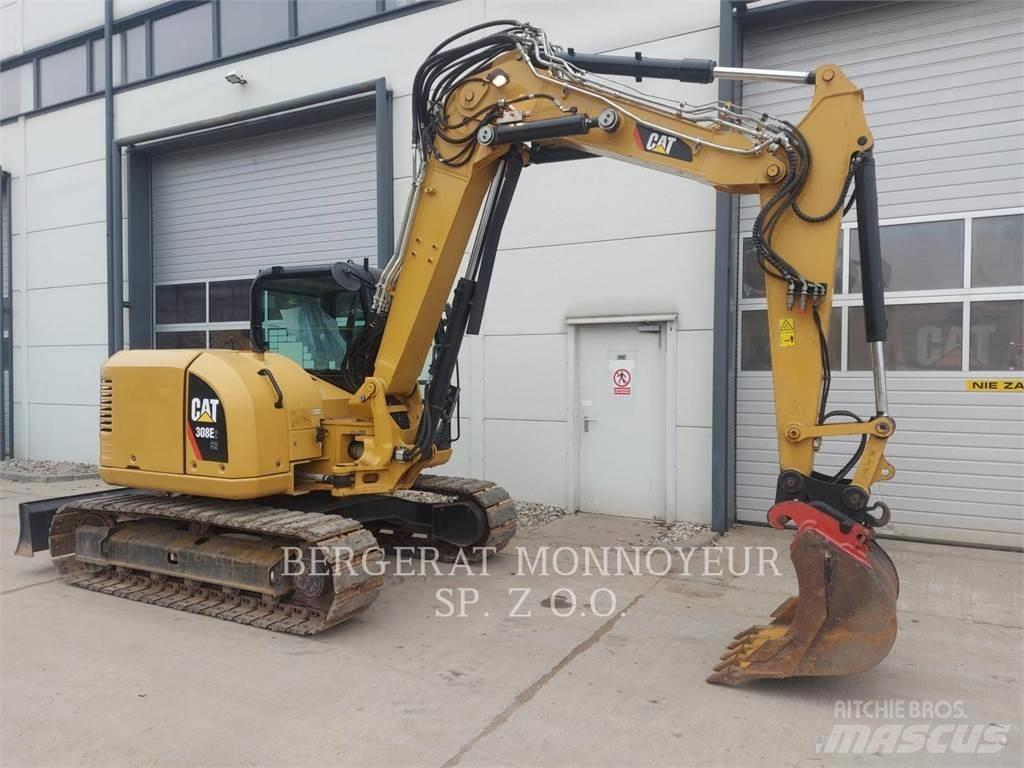 CAT 308E2CR Верижен екскаватор