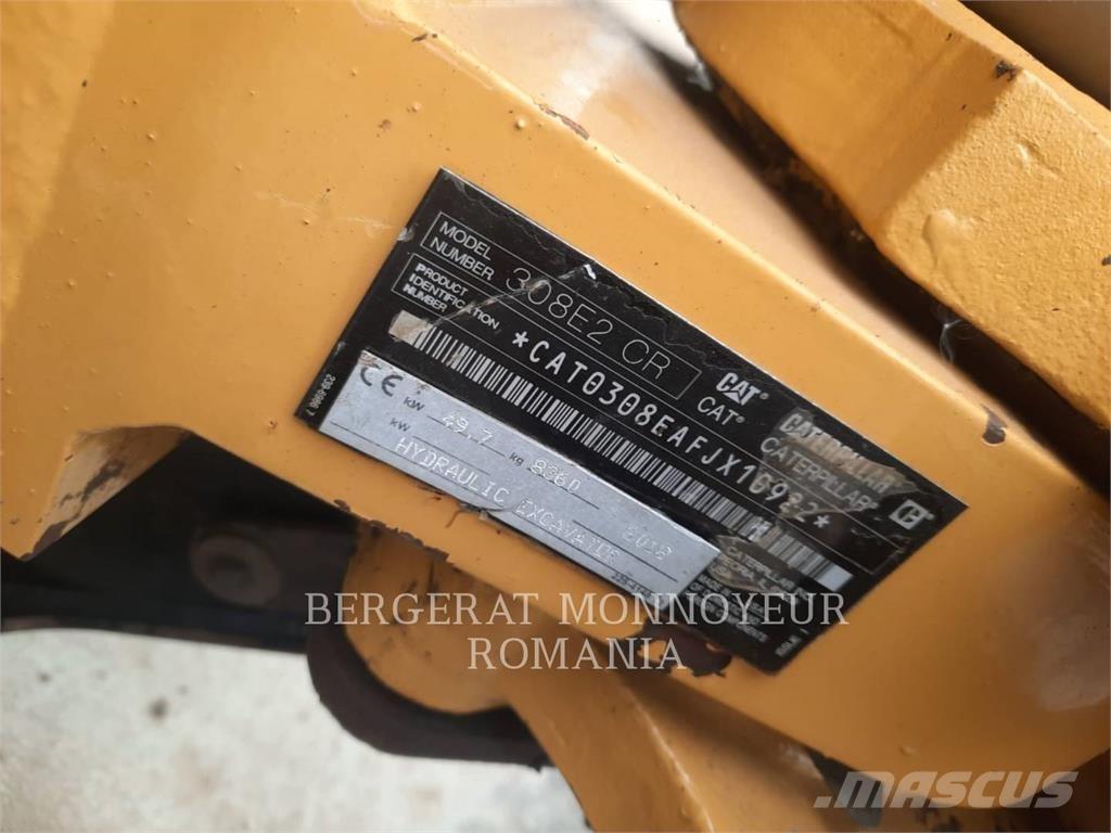 CAT 308E2CRSB Верижен екскаватор
