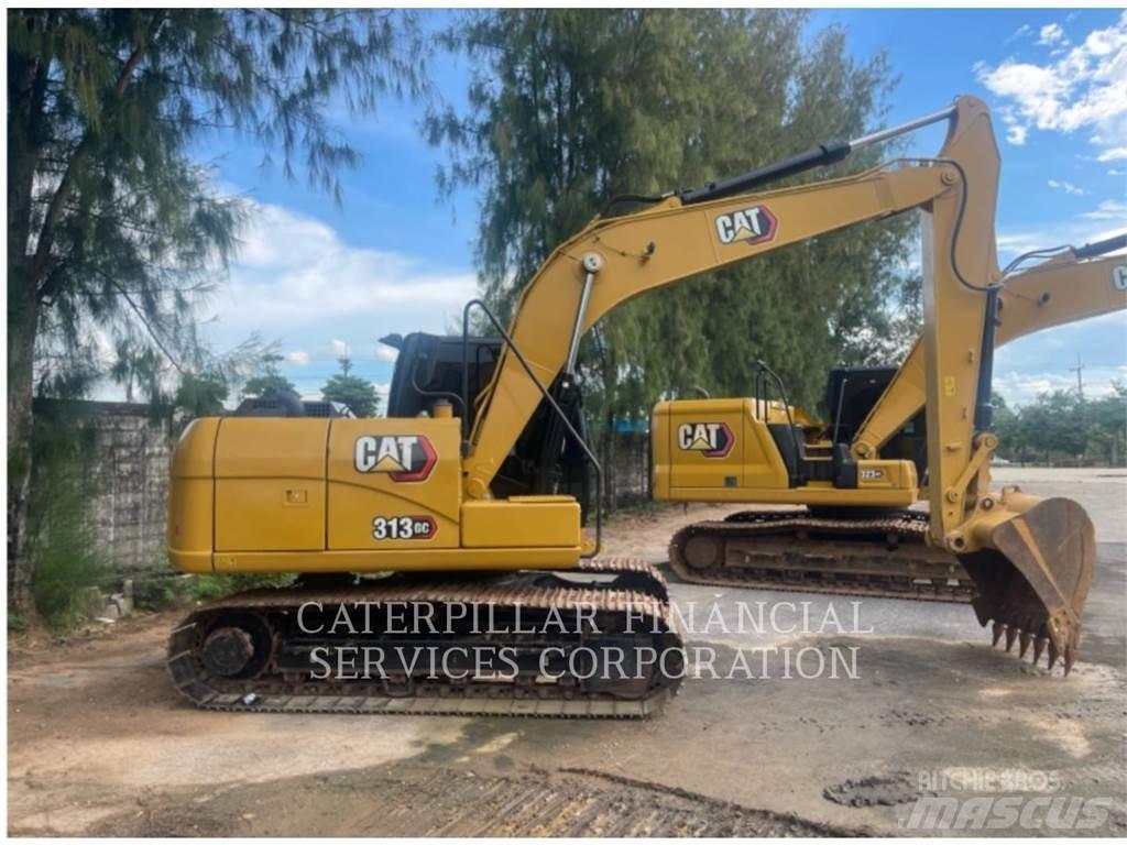 CAT 313-05GC Верижен екскаватор