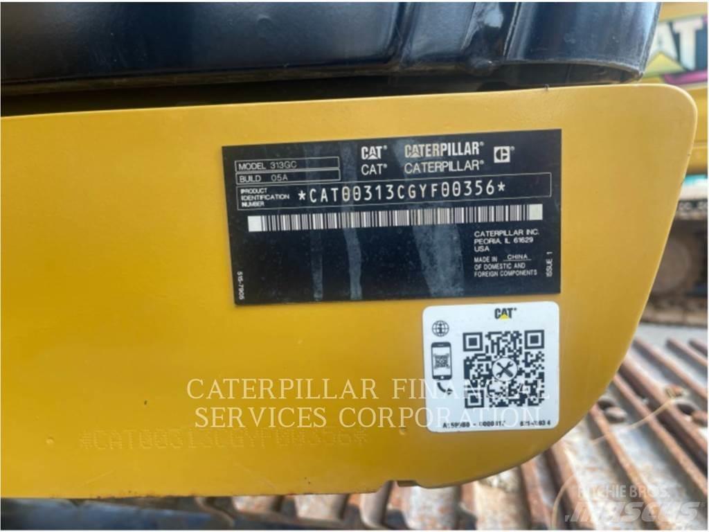 CAT 313-05GC Верижен екскаватор