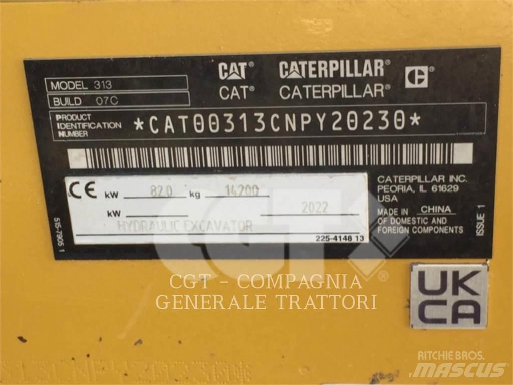 CAT 313 NG Верижен екскаватор