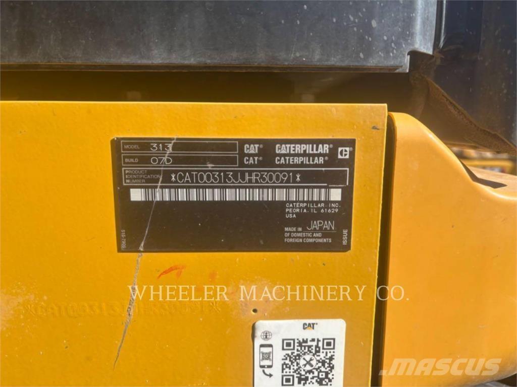CAT 313 TH Верижен екскаватор
