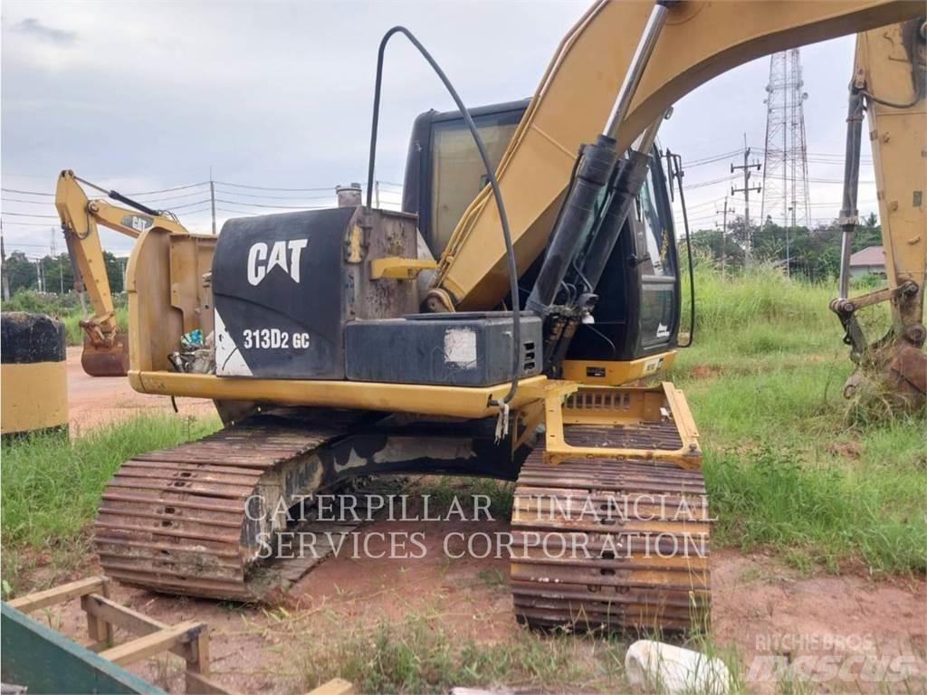 CAT 313D2GC Верижен екскаватор