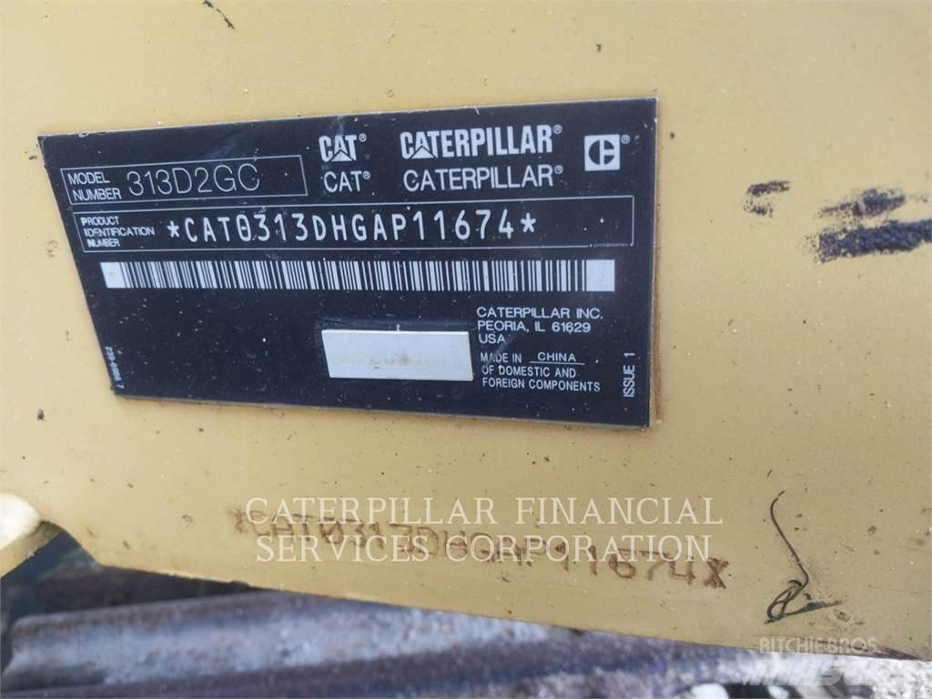 CAT 313D2GC Верижен екскаватор