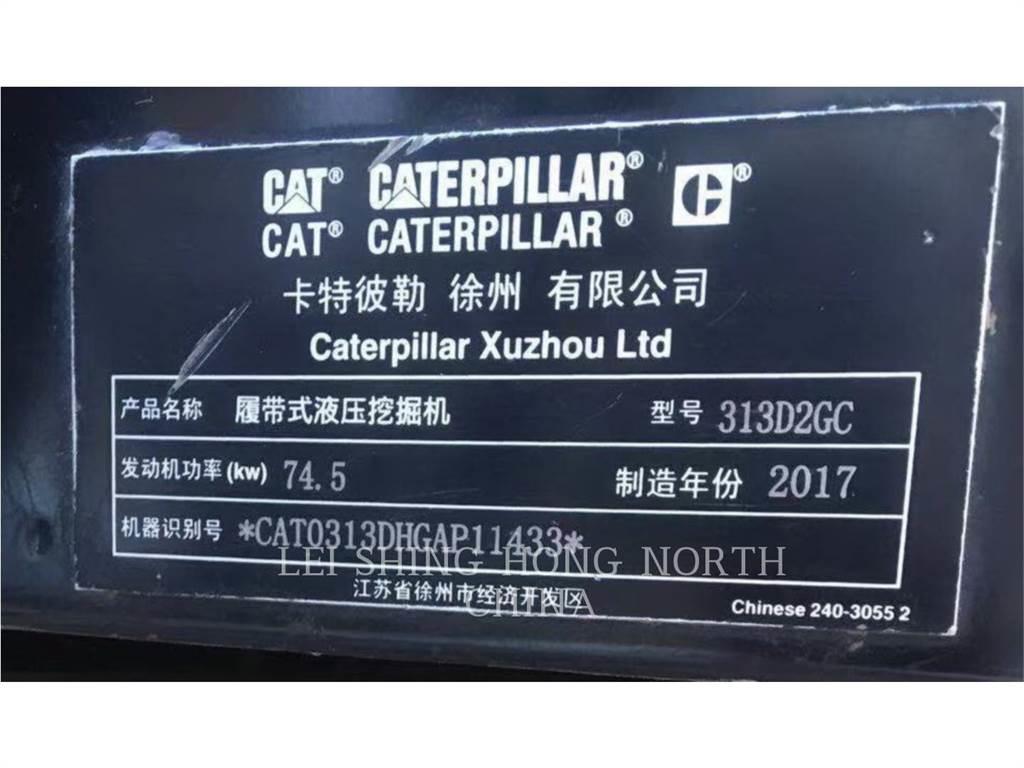 CAT 313D2GC Верижен екскаватор