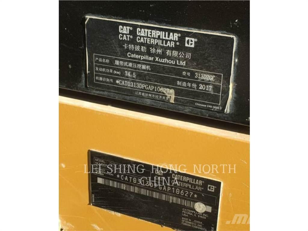 CAT 313D2GC Верижен екскаватор
