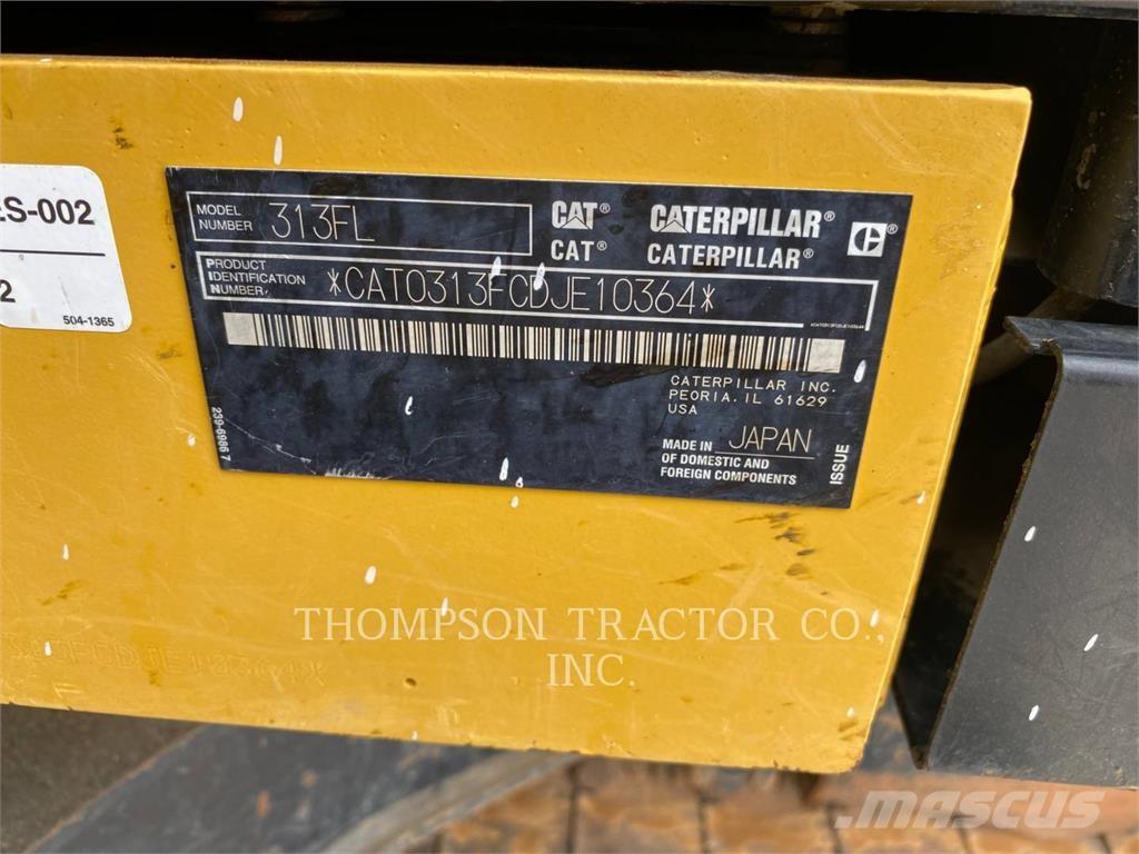 CAT 313FL Верижен екскаватор