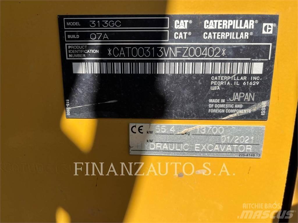 CAT 313GC Верижен екскаватор