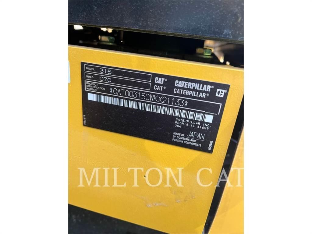 CAT 315 Верижен екскаватор