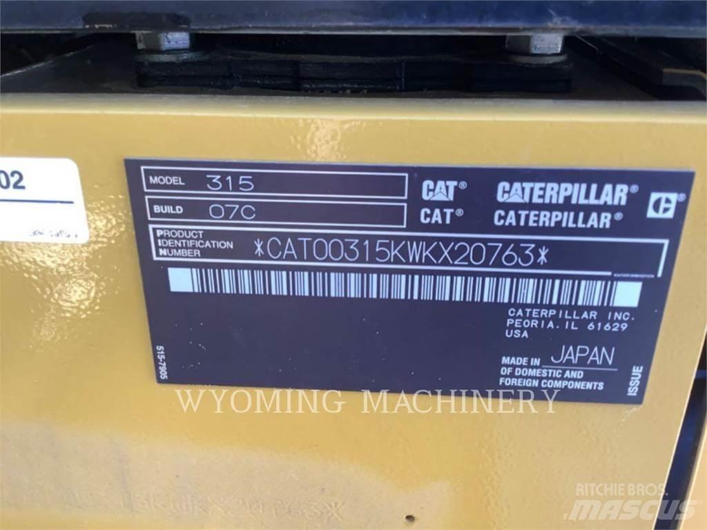 CAT 315 Верижен екскаватор