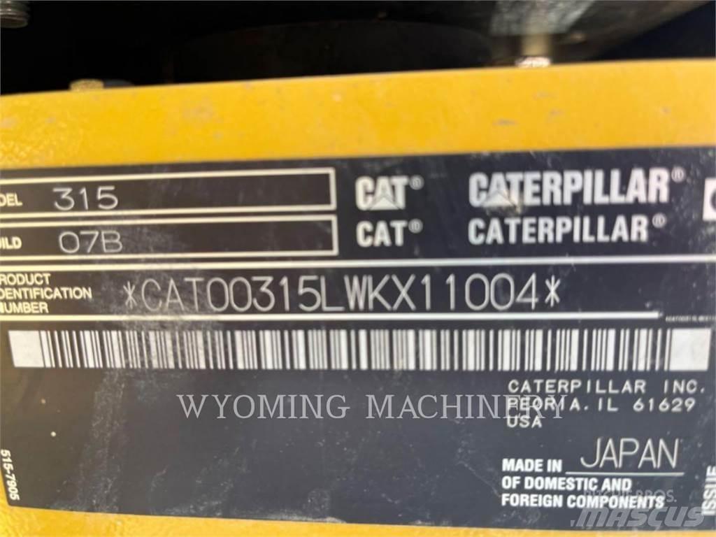 CAT 315 Верижен екскаватор
