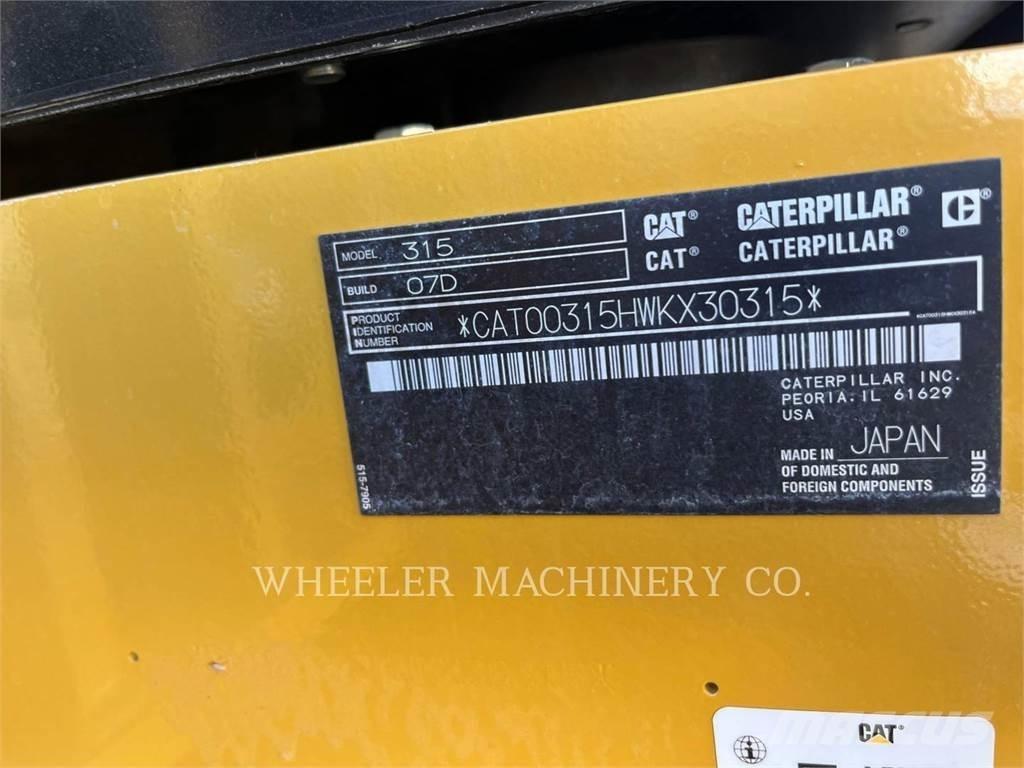CAT 315 CF Верижен екскаватор