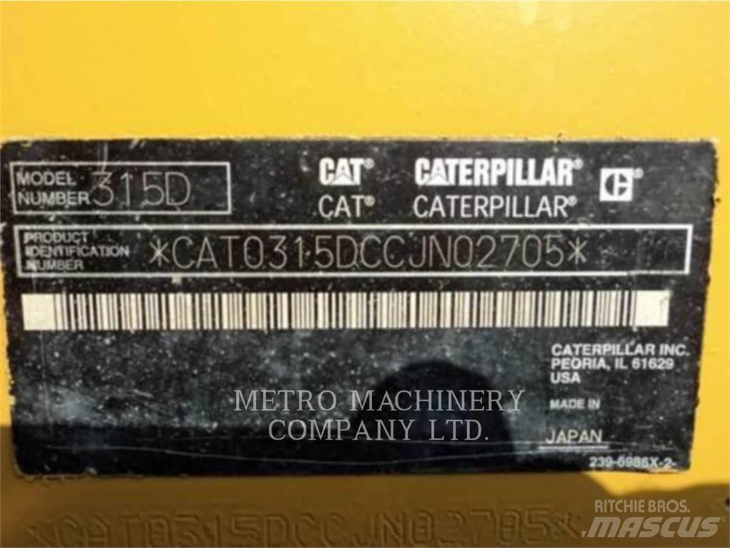 CAT 315DL Верижен екскаватор