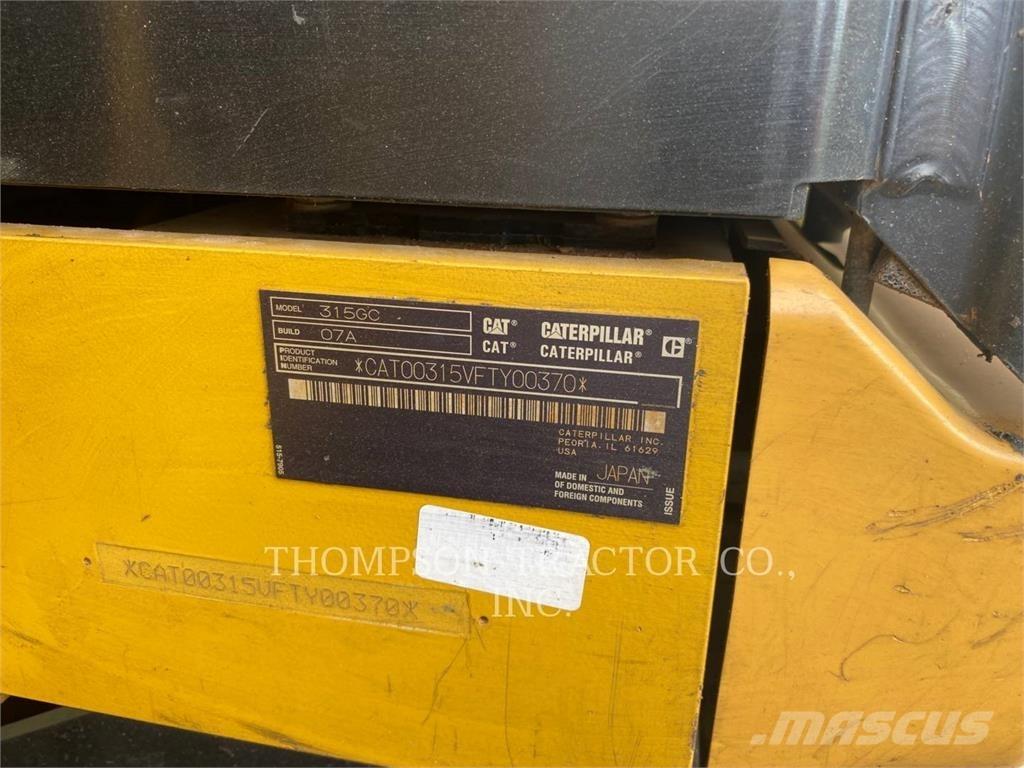 CAT 315GC Верижен екскаватор