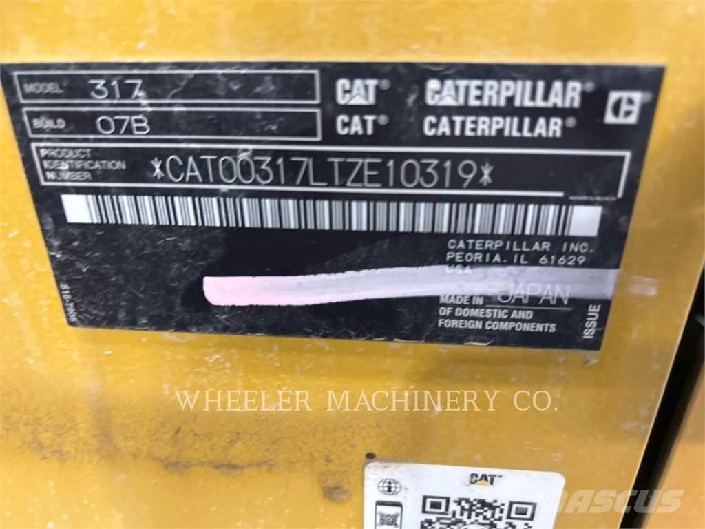 CAT 317 CF Верижен екскаватор