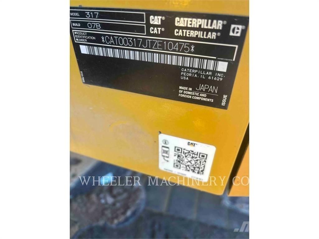CAT 317 CF Верижен екскаватор
