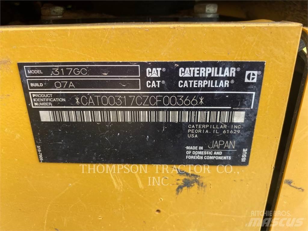 CAT 317 GC Верижен екскаватор