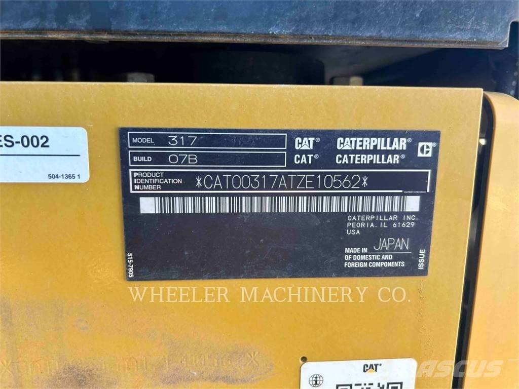 CAT 317 TH Верижен екскаватор