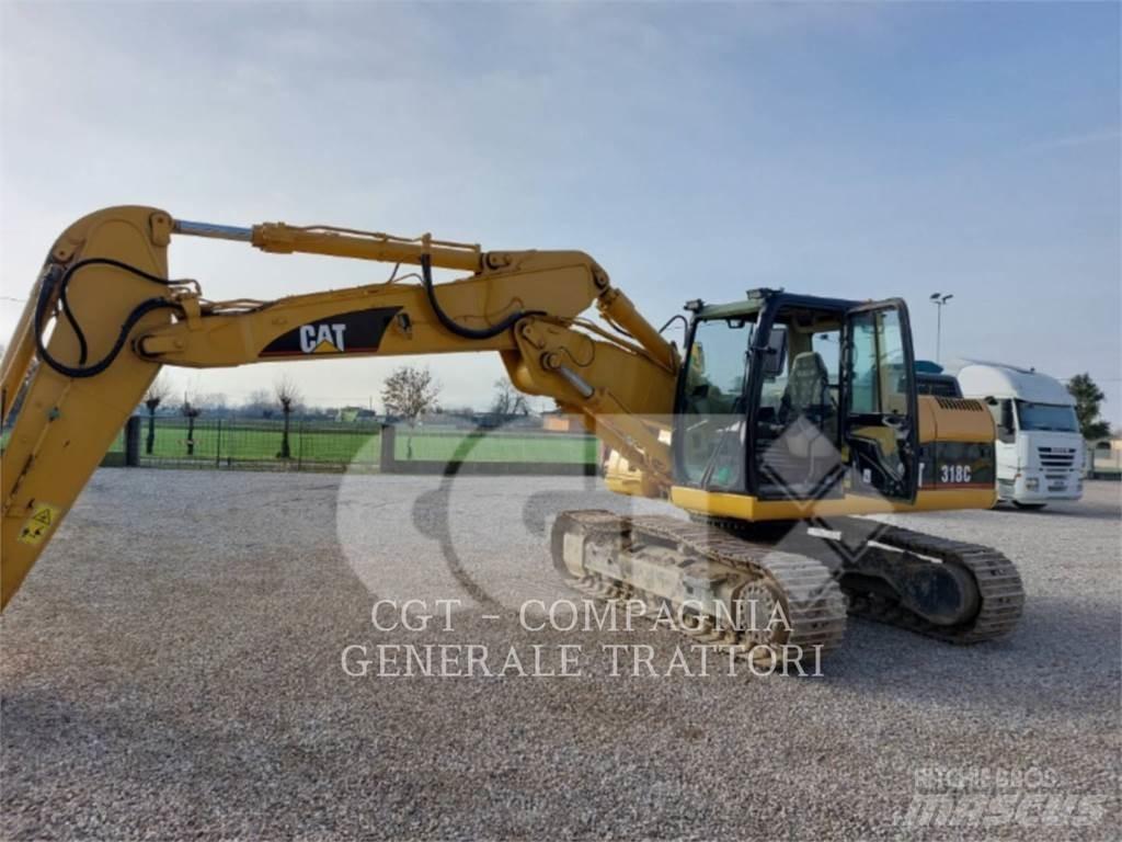 CAT 318C Верижен екскаватор
