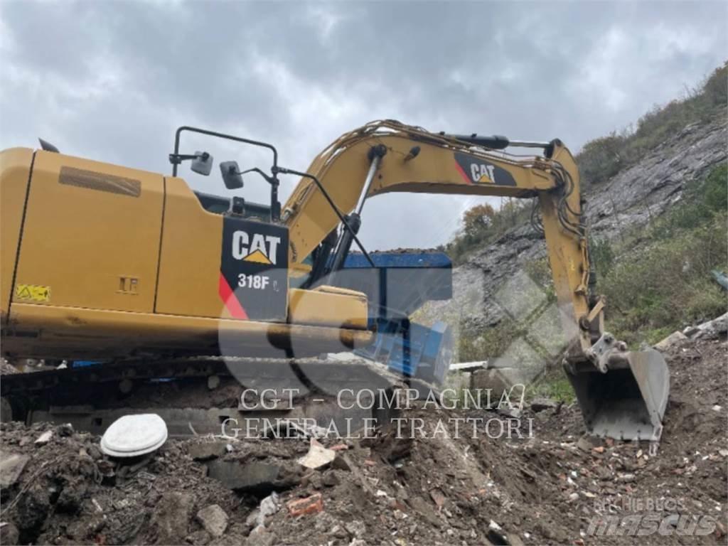 CAT 318F Верижен екскаватор