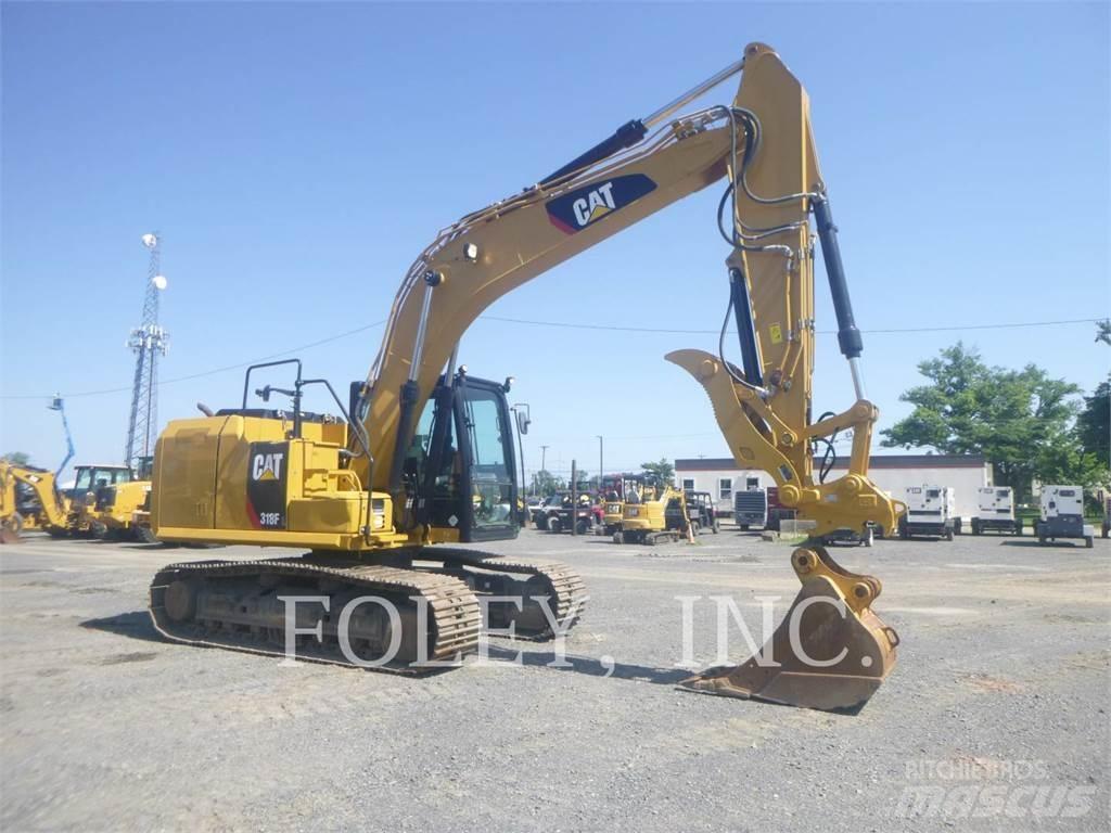 CAT 318FL Верижен екскаватор