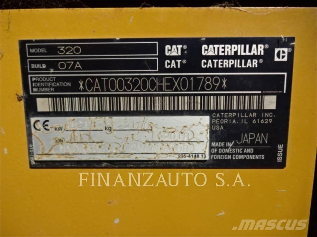 CAT 320 Верижен екскаватор