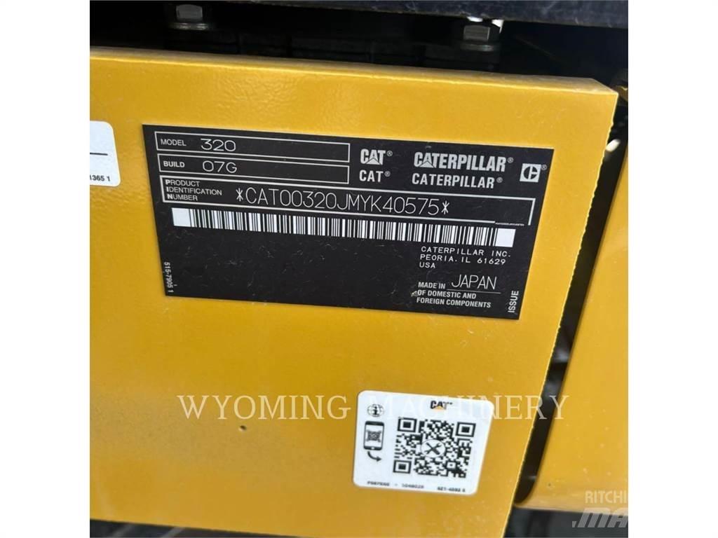 CAT 320 Верижен екскаватор