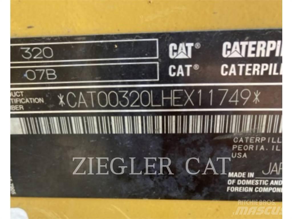 CAT 320 Верижен екскаватор